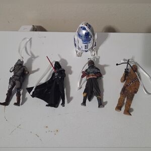 Hallmark Star Wars Christmas Ornaments Set Of 5